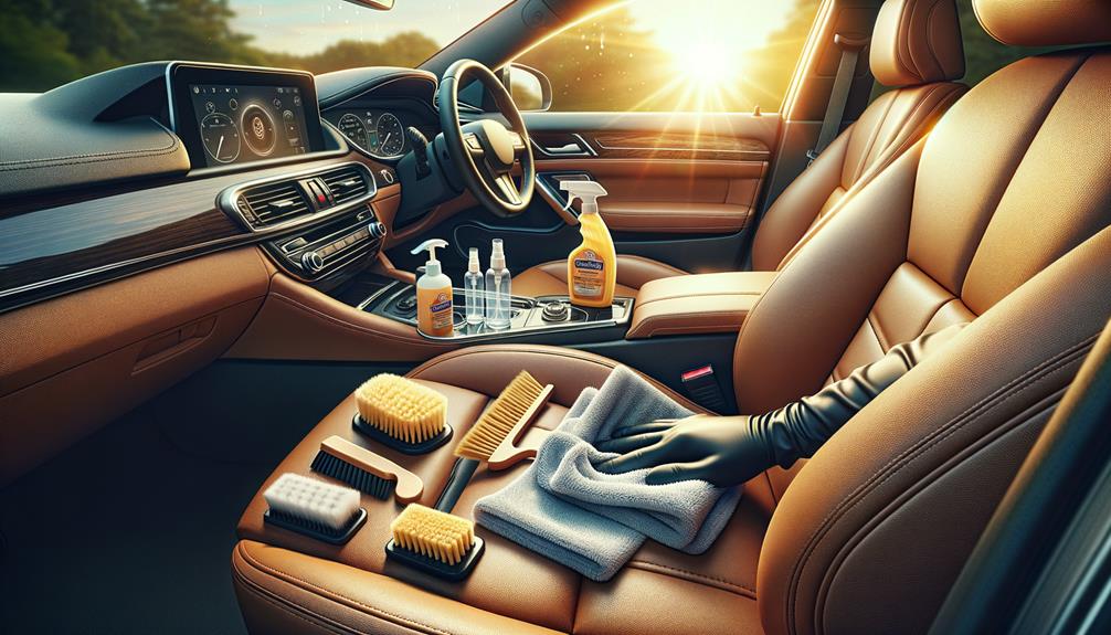 caring for leather upholstery