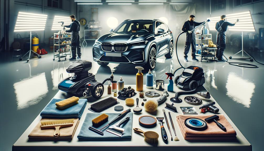 detailing services for vehicles