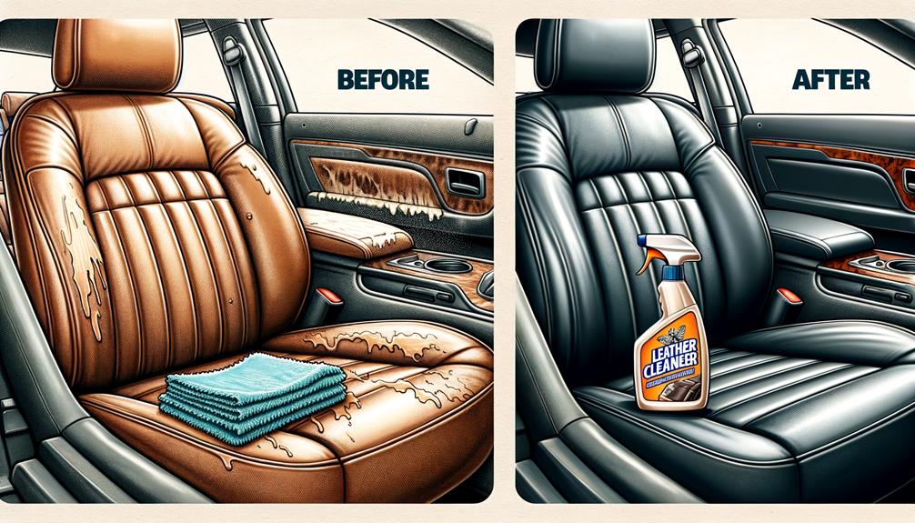 maintaining leather car seats