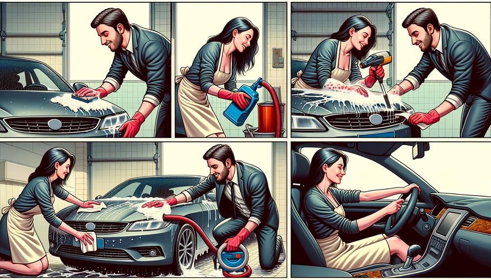steps for car detailing